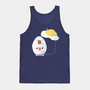Easter Chicken with Egg Tank Top